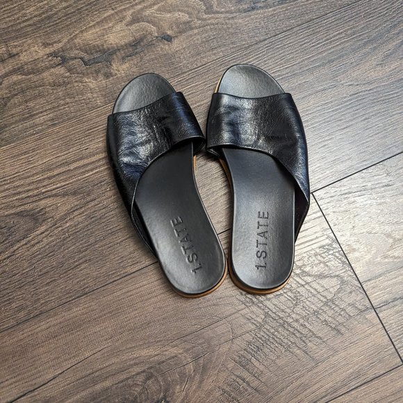 1. State leather sandals - Picture 1 of 2